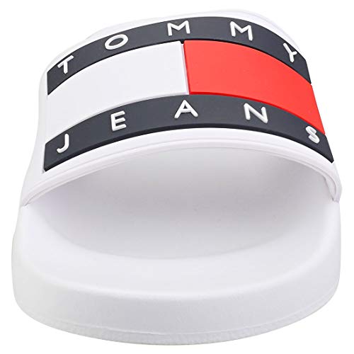 Tommy Jeans Flag Pool Mujeres Sandalias Diapositiva - 39 EU