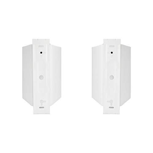 Tooq TQOWS-01W - Altavoces de Pared autoamplificados, Potencia de Salida RMS: 2x30W, frecuencia: 70HZ-16KHZ, 2xRCA, 1x Jack 3.5, reguladores de Volumen, Blanco