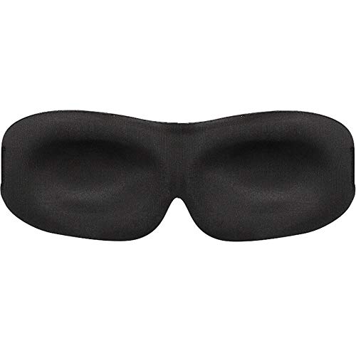 TRDyj Máscara Ocular para Dormir Sleep Mask Blackout con Correa Ajustable Sombra contorneada 3D Buena Noche Sombra de Ojos para Mujeres Hombres, Confort Suave con los Ojos vendados Ideal para Viajes,