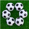 UEETEK 6pcs 32mm mesa Mini pelotas de fútbol para actividades deportivas