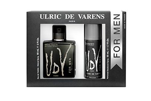 Ulric de Varens - Estuche para hombre. Agua de colonia 60 ml + desodorante 50 ml