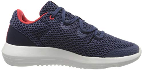 Under Armour UA GS Ripple 2.0 NM, Zapatillas de Running Unisex Niños, Azul (Blue Ink/White/Versa Red), 36 EU