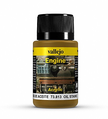 Vallejo 40 ml Intemperie de"manchas de aceite botella de efecto