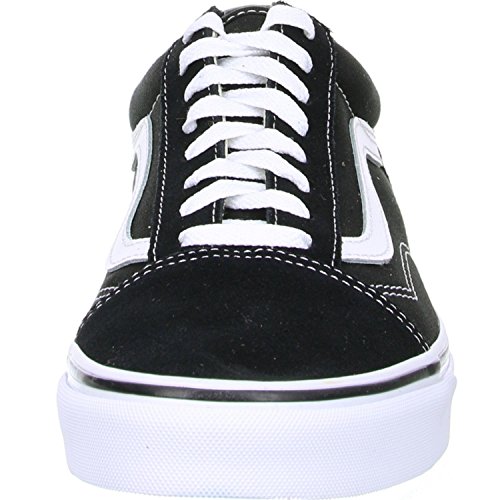 Vans Old Skool, Zapatillas Unisex Adulto, Negro (Black/White), 45