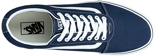 Vans Ward Canvas, Zapatillas para Hombre Azul (Dress Blues/White Jy3) 43 EU