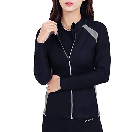 WANGLXST Moda Traje De Sudadera Que Combina con El Color, Traje De Sudadera Scr para Mujer, Da Forma a La Quema De Grasa Cuerpo Delgado Yoga Deportes Fitness Elegante, A, L