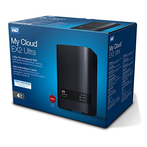 WD 4TB My Cloud EX2 Ultra Almacenamiento en Red