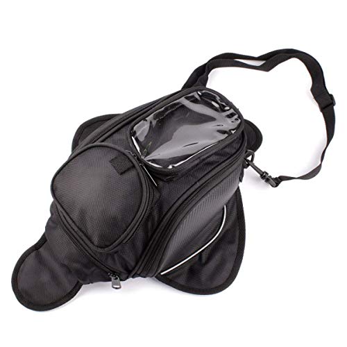 XZANTE Bolsa del Tanque de Gasolina del Gasóleo de La Motocicleta Mochila Impermeable Y Bolsa del Tanque de La Motocicleta Magnética para Honda Yamah Suzuki Kawasaki Harley