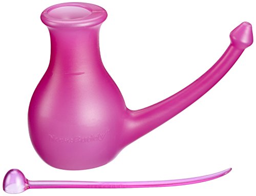 Yoga-mad Scandinavian Yoga and Meditation School Nosebuddy - Botella para limpieza de nariz, color morado