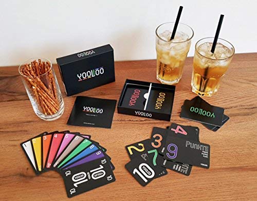 YOOLOO – El Divertido Juego de Cartas para Toda la Familia o para Fiestas – Nueva versión – (de 2 a 8 Personas)