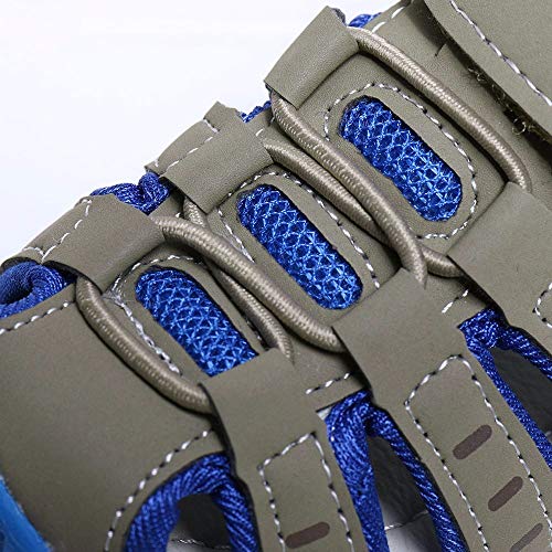 YWLINK Sandalias Deportivas NiñOs Zapatos para NiñOs Punta Cerrada Verano Playa Sandalias Zapatos,Zapatillas Antideslizante Fondo Blando Casuales(Gris,22EU)