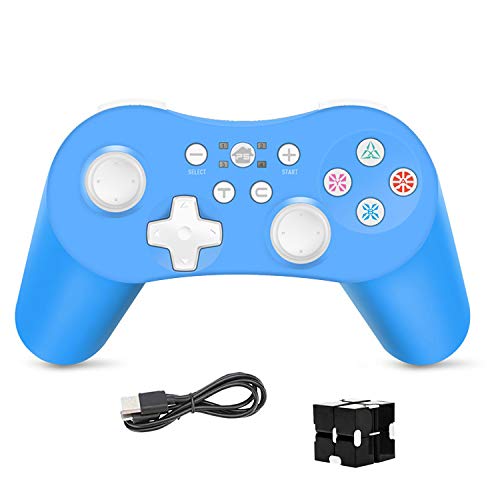 YYKJ Cambiar la Palanca de Mando, con Seis Ejes, con Dos Motores de Doble vibración, batería Recargable, Conveniente para el conmutador / PS3 / PC / PC360 / Gamepad Android 4