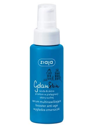 Ziaja GdanSkin - Suero hidratante antiedad, antiarrugas, suave, 50 ml