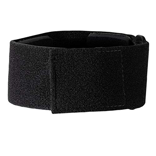 Ziatec Edition Rehband UD Tennis Elbow Strap - Cinta para Codo de tenista y Golfista | Banda de epicondilitis, codera de Tenis, tamaño:Talla única, Color:Negro - 1 Pieza