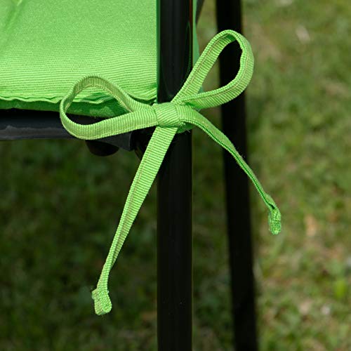 ZOLLNER 4 Cojines para Silla, 40x40 cm, Verde, en varios colores