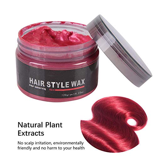 120g Color Cera para el cabello, Cera de Pelo desechable para colorear Mud Peinado(7)