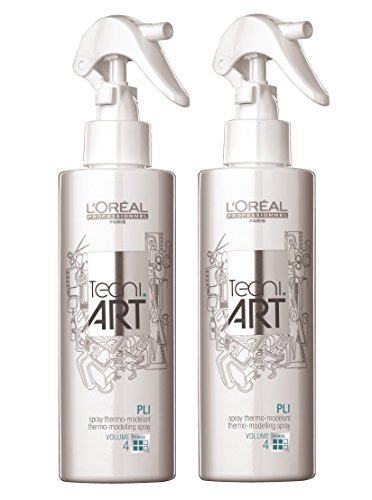 2 PLI térmica Spray tecni tipo Loreal Professionnel Volumen por 190 ml = 380 ml