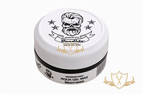 3 x Bandido Hair Gel Wax White Hair Wax Aqua Gel Wax