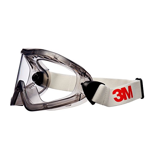 3M 2890 Gafas de Seguridad con Ventilación Indirecta, PC ocular incoloro AR-AE, 1 gafa/bolsa