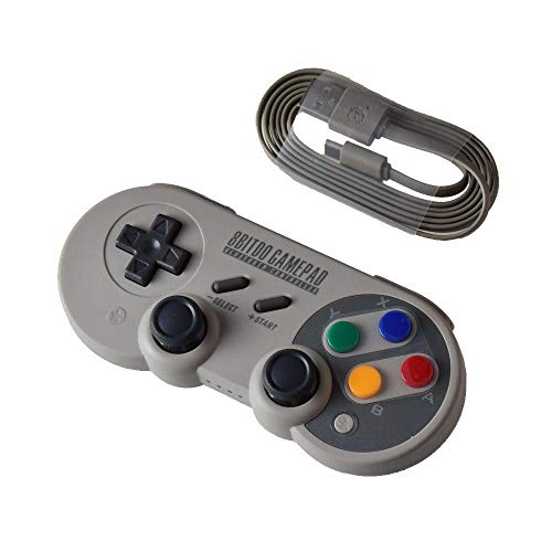 8Bitdo SF30 PRO Bluetooth Gamepad [Importación inglesa]