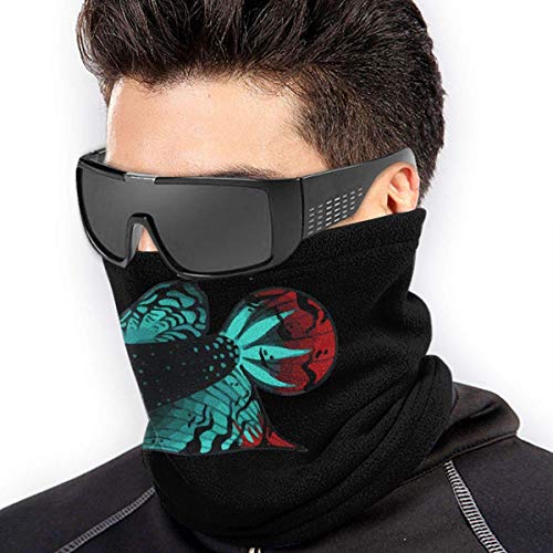 Abstract Beta Fish Micro Fiber Seamless Windproof Bandana & Face Mask & Neck Warmer Gaiter Shield - for Mens Womens