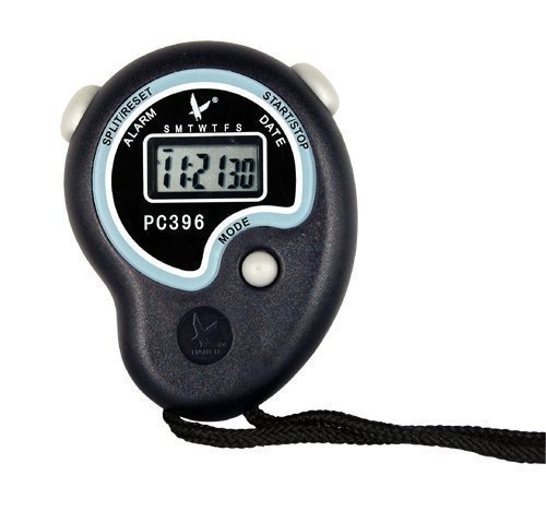 Accessotech Digital Manual Deporte Cronómetro Cronómetro Hora Reloj Alarma Mostrador Temporizador