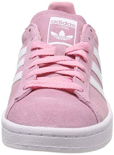 Adidas Campus J, Zapatillas de Gimnasia Unisex Niños, Rosa (Light Pink/FTWR White/FTWR White Light Pink/FTWR White/FTWR White), 36.5 EU