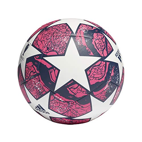 adidas Fin ist CLB Balón de Fútbol, Men's, White/Pantone/Dark Blue, 3