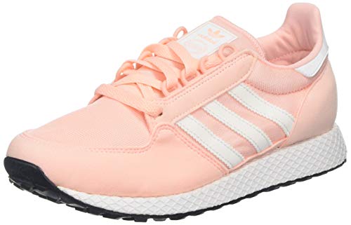 adidas Forest Grove J, Zapatillas de Gimnasia Unisex Niños, Naranja FTWR White/Clear Orange, 39 1/3 EU