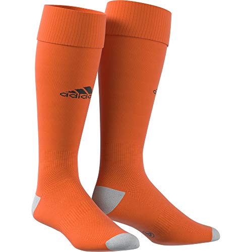 adidas Milano 16 Sock - Medias para hombre, multicolor ( NARANJA / NEGRO), talla 34-36 EU, 1 par