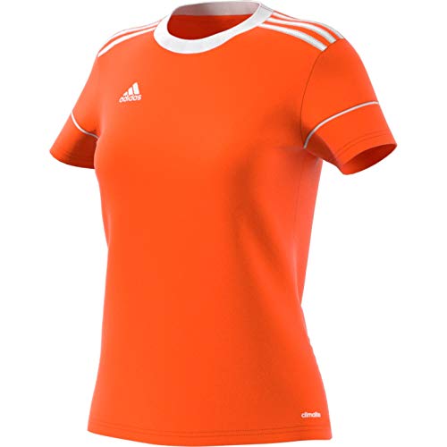 adidas Squad 17 JSY W Camiseta, Mujer, Naranja (Naranj/Blanco), S