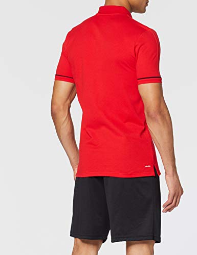 adidas Tiro17 Co Polo, Hombre, Rojo (Escarl/Negro/Blanco), S