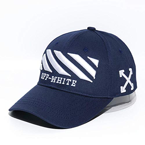 Aibccr Gorra de béisbol Hip Hop Letter Speed ​​Belt Sombrero a Rayas Gorra clásica a Rayas diagonales