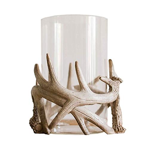 AJJZX Candelabro de Plata-tazón de Fuente cristalino de la Vela Sistemas del sostenedor for Comedor Decorativos Modernos centros de Mesa, decoración de la casa for