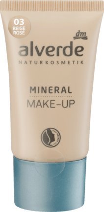 alverde Natural cosmético Vegan Mineral de maquillaje Beige Rosé 03, 30 ml