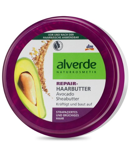 alverde Repair pelo Mantequilla sheabu tter, 200 ml