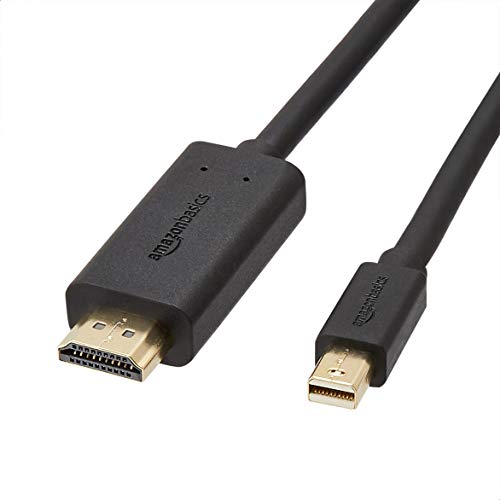 AmazonBasics - Cable adaptador Mini DisplayPort a HDMI (0,9 m)