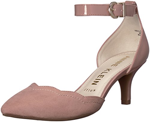 Anne Klein - Findaway Zapato de tacón alto Para mujer , Rosado (Light Rosado Synthetic), 7.5 B(M) US