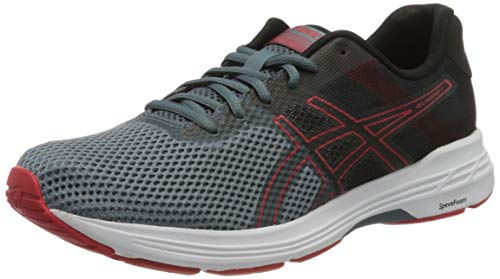 Asics Gel-Phoenix 9, Zapatillas de Running para Hombre, Gris (Ironclad/Classic Red 020), 42.5 EU