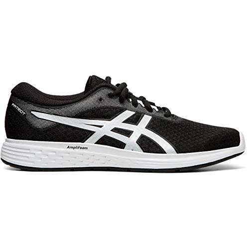 Asics Patriot 11, Running Shoe Womens, Black/White, 38 EU