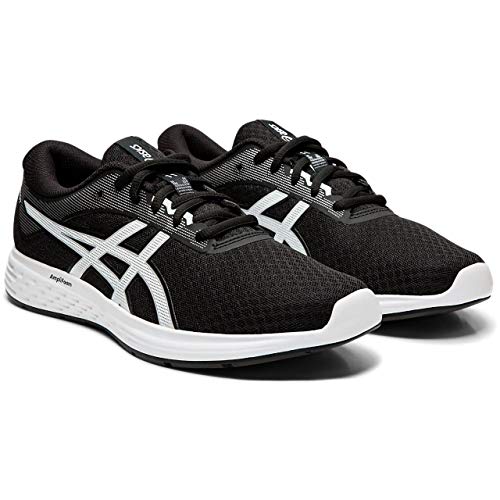 Asics Patriot 11, Running Shoe Womens, Black/White, 38 EU