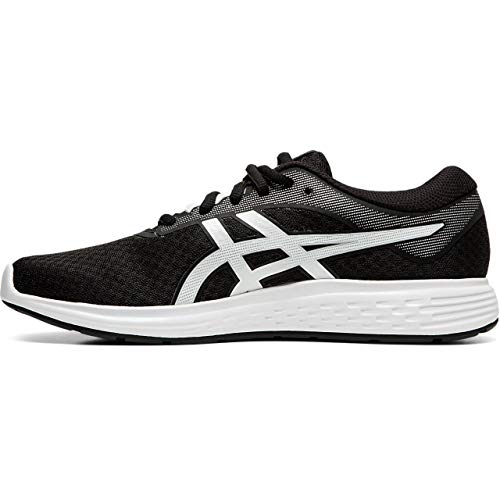 Asics Patriot 11, Running Shoe Womens, Black/White, 38 EU