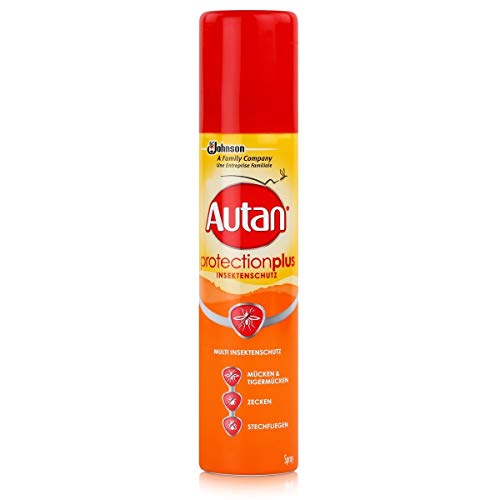 AUTAN Protección Plus Multi PROTECCIÓN CONTRA INSECTOS SPRAY 100ml - Protección contra mosquitos,tigermücken,stechfliegen Y Garrapata (2 Pack)