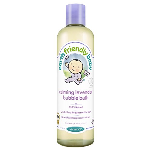 Baño de burbujas para niños de Earth Friendly Baby Children Kids Calming Lavanda 300 ml Ecocert