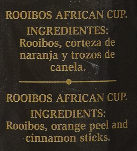 Barton Rooibos African Cup - Infusión de origen Sudafricano, 130 gr