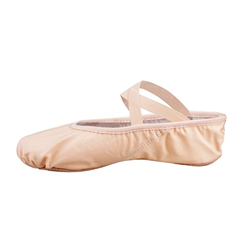 Bezioner-Shop Zapatillas de Ballet Canvas Dance Zapatos Split (Negro y Rosa Claro) Le recomendamos Que Elija uno (1) Tamaño Más Grande Que su Tamaño Normal del Zapato (40, Rosa Claro)