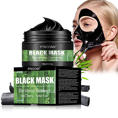 Blackhead Mask, Peel Off Mask, Blackhead Remover Mask, Face Mask with Activated Carbon, Purifying Black Face Mask, Deep Skin Clean Purifying Acne