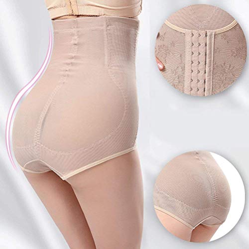 BOLAWOO-77 Caliente Fortalecer Cintura Entrenador Control Ropa Interior Adelgazante Butt Mode De Marca Lifter Briefs Viga Cuerpo Recibido Bultos Calidad Calzoncillos (Color : Beige, Size : XL)