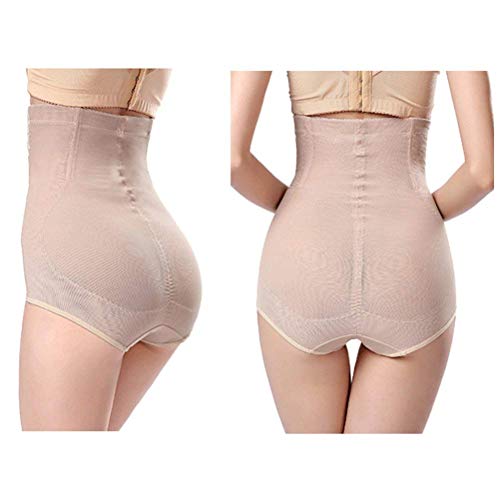 BOLAWOO-77 Caliente Fortalecer Cintura Entrenador Control Ropa Interior Adelgazante Butt Mode De Marca Lifter Briefs Viga Cuerpo Recibido Bultos Calidad Calzoncillos (Color : Beige, Size : XL)