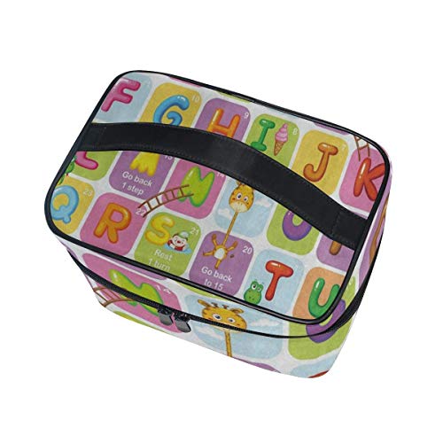 Bolsas de cosméticos Cosmetic Bag Labor Day Boom Womens Makeup Organizer Girls Toiletry Case Box Lazy Zip Bag Unique